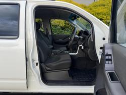 2012 Nissan Navara ST D40 Series 6 4X4 Dual Range Arctic White