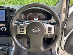 2012 Nissan Navara ST D40 Series 6 4X4 Dual Range Arctic White