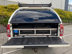 2012 Nissan Navara ST D40 Series 6 4X4 Dual Range Arctic White
