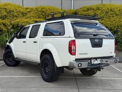 2012 Nissan Navara ST D40 Series 6 4X4 Dual Range Arctic White