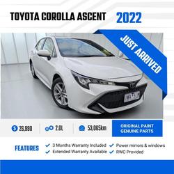 2022 Toyota Corolla Ascent Sport