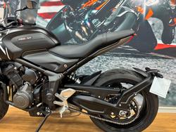 2023 Triumph TRIDENT 660 MATT JETT BLACK