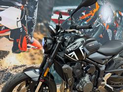 2023 Triumph TRIDENT 660 MATT JETT BLACK