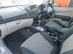 2015 Mitsubishi Triton GLX MN MY15 4X4 Dual Range Cool Silver