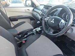 2015 Mitsubishi Triton GLX MN MY15 4X4 Dual Range Cool Silver