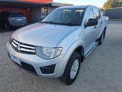 2015 Mitsubishi Triton GLX MN MY15 4X4 Dual Range Cool Silver
