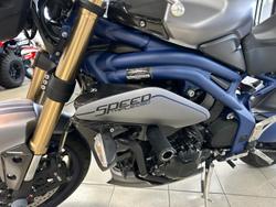 2013 Triumph Speed Triple 1050 SE Speed Triple Silver