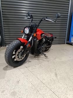 2021 INDIAN SCOUT BOBBER RED RED