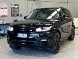 2014 Land Rover Range Rover Sport SDV8 HSE Dynamic L494 MY14.5 4X4 Dual Range Santorini Black