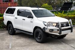 2020 Toyota Hilux SR GUN126R 4X4 Dual Range Glacier White