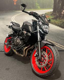Yamaha 2018 YAMAHA MT07 660CC Black