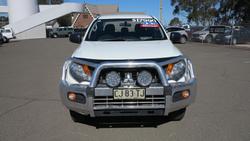 2016 Mitsubishi Triton GLX MQ MY16 4X4 Dual Range White