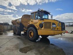 2003 Volvo A25d yellow