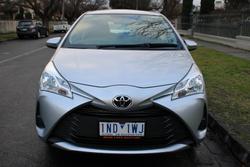 2018 Toyota Yaris Ascent NCP130R Silver Pearl