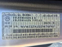 2016 Volkswagen Golf 110TSI Highline 7 MY17 Reflex Silver