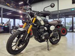 2025 Triumph Scrambler 400 X Scrambler Green