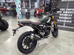 2025 Triumph Scrambler 400 X Scrambler Green