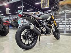 2025 Triumph Scrambler 400 X Scrambler Green