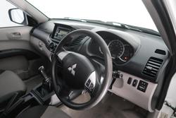2013 Mitsubishi Triton GLX MN MY13 4x2 White