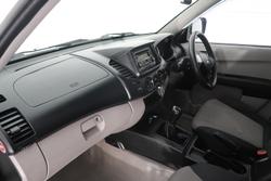 2013 Mitsubishi Triton GLX MN MY13 4x2 White