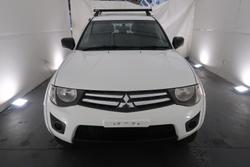 2013 Mitsubishi Triton GLX MN MY13 4x2 White