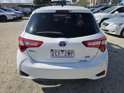 2019 Toyota Vitz Hybrid F NHP130 White