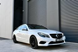 2014 Mercedes-Benz E-Class E250 C207 Diamond White BRIGHT