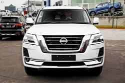 2025 Nissan Patrol Ti-L Y62 MY25 4X4 Dual Range Moonstone White