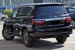 2025 Nissan Patrol Ti Y62 MY25 4X4 Dual Range Black Obsidian
