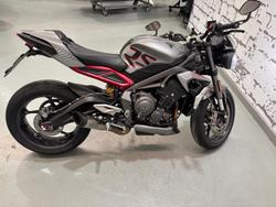 2022 Triumph Street Triple RS Street Triple Silver