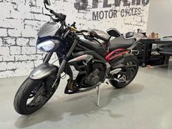 2022 Triumph Street Triple RS Street Triple Silver