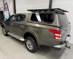 2017 Mitsubishi Triton GLS MQ MY17 4X4 Dual Range Earth Green