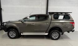 2017 Mitsubishi Triton GLS MQ MY17 4X4 Dual Range Earth Green