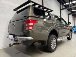 2017 Mitsubishi Triton GLS MQ MY17 4X4 Dual Range Earth Green