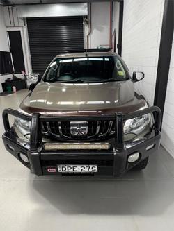 2017 Mitsubishi Triton GLS MQ MY17 4X4 Dual Range Earth Green