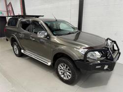2017 Mitsubishi Triton GLS MQ MY17 4X4 Dual Range Earth Green