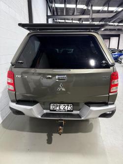 2017 Mitsubishi Triton GLS MQ MY17 4X4 Dual Range Earth Green