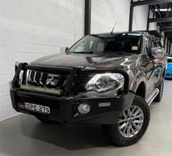 2017 Mitsubishi Triton GLS MQ MY17 4X4 Dual Range Earth Green