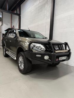 2017 Mitsubishi Triton GLS MQ MY17 4X4 Dual Range Earth Green