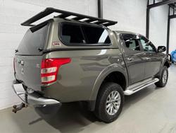 2017 Mitsubishi Triton GLS MQ MY17 4X4 Dual Range Earth Green