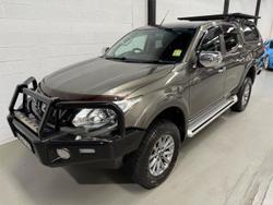 2017 Mitsubishi Triton GLS MQ MY17 4X4 Dual Range Earth Green