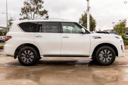 2025 Nissan Patrol Ti-L Y62 MY25 4X4 Dual Range Moonstone White