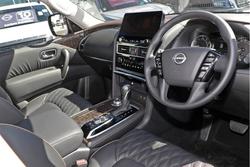 2025 Nissan Patrol Ti-L Y62 MY25 4X4 Dual Range Moonstone White