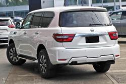 2025 Nissan Patrol Ti Y62 MY25 4X4 Dual Range Moonstone White