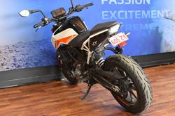2022 Ktm 390 DUKE White