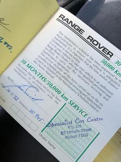 1990 Land Rover Range Rover (No Series) Green