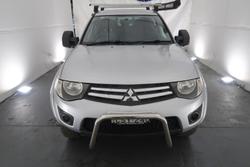 2014 Mitsubishi Triton GLX MN MY15 4X4 Dual Range Cool Silver