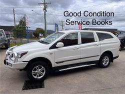 2013 SsangYong Actyon Sports SX Q150 MY12 4X4 Grand White
