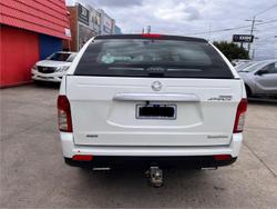 2013 SsangYong Actyon Sports SX Q150 MY12 4X4 Grand White