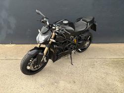 2013 DUCATI STREETFIGHTER 848 BLACK